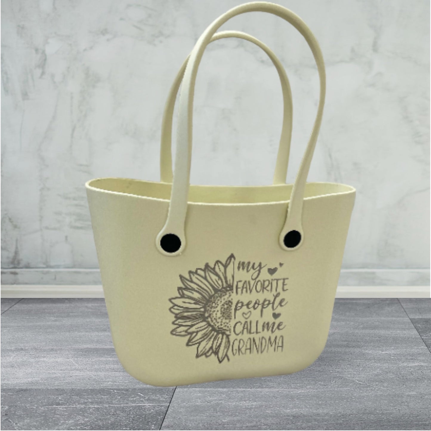 My Favorite People Call me Grandma Tote Bag | Personalized Grandparent Gift | Personalized Mothers Day Gift | Personalized Tote Bag