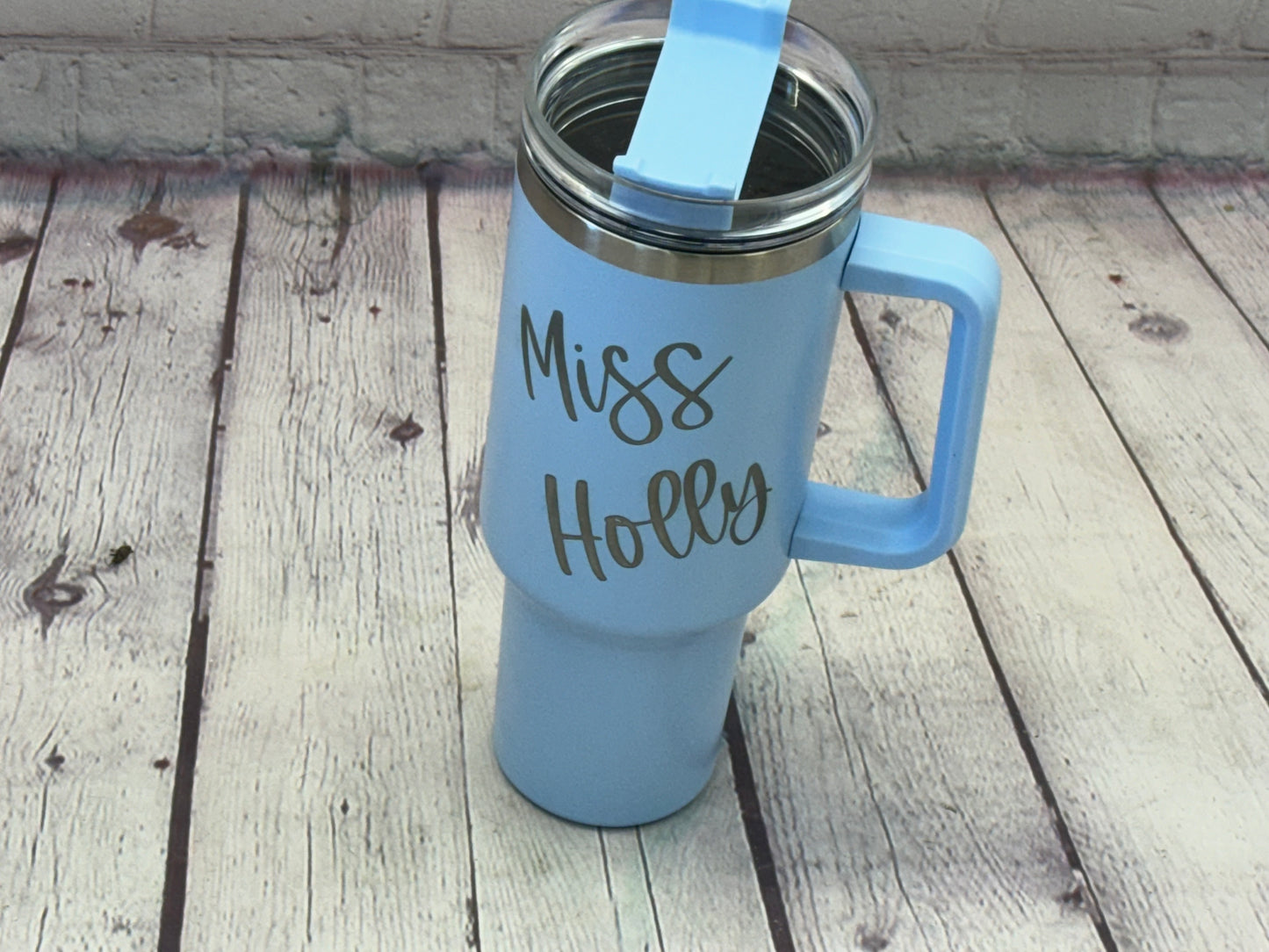 East Buchanan 40oz Tumbler w/straw
