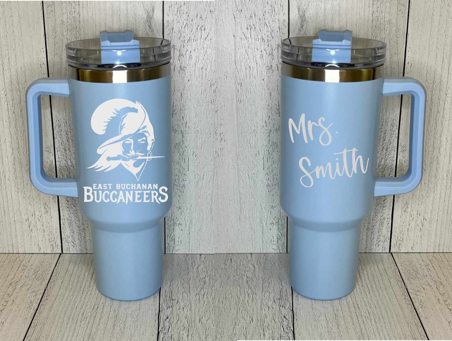 East Buchanan 40oz Tumbler w/straw