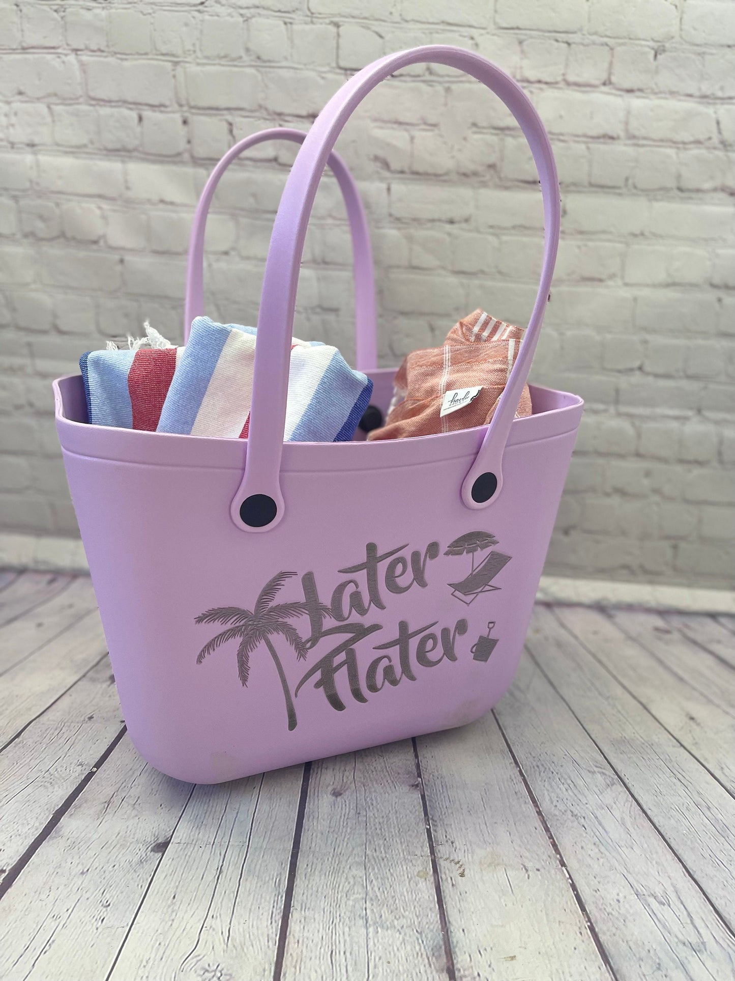 Large Personalized Tote Bag | Personalized Beach Bag | Personalized Tote Bag | Waterproof Tote Bag | Extra Large Engraved Beach Bag