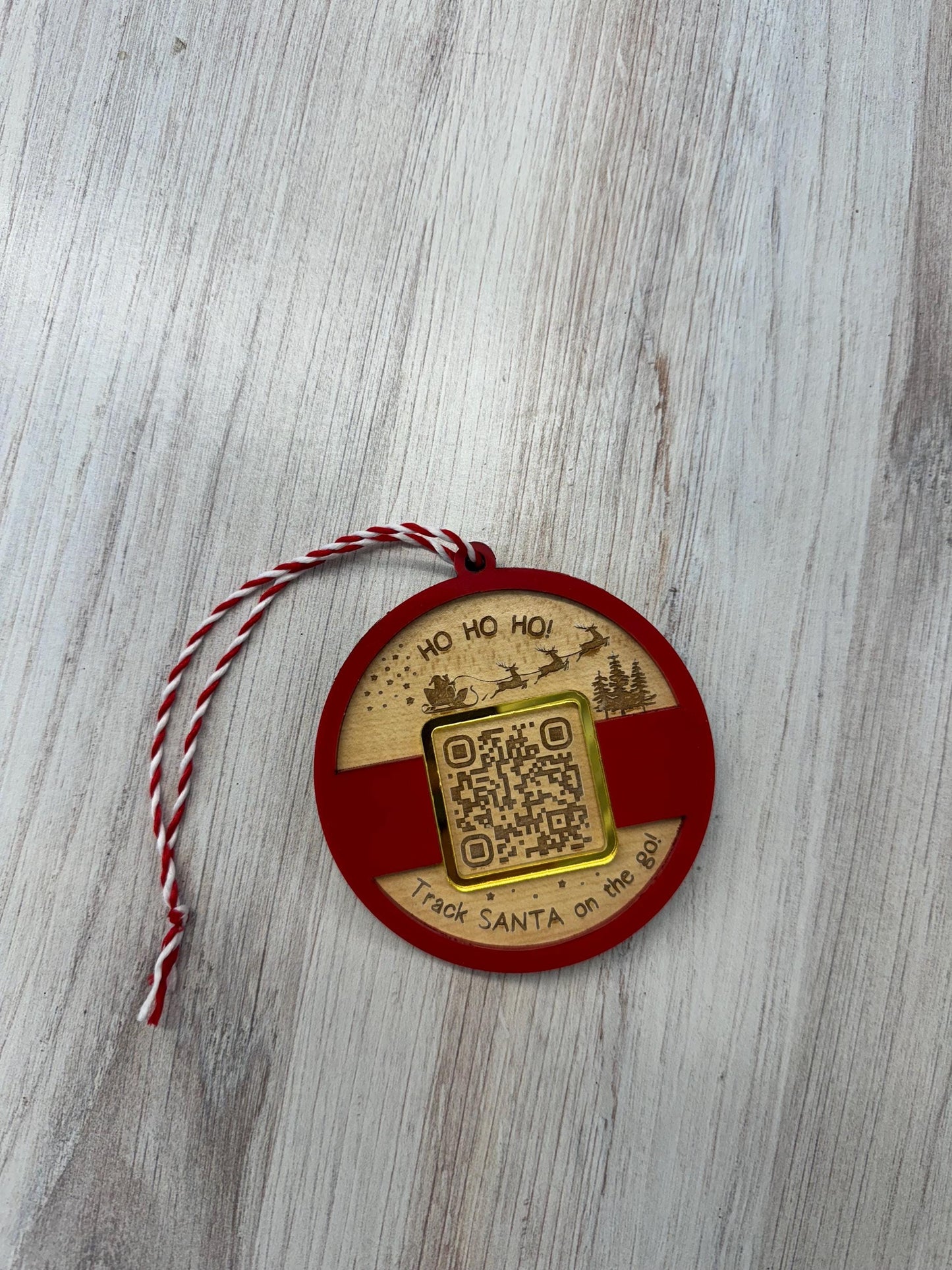 Santa Tracking Ornaments | Christmas Tree Ornament | Santa Tracker| Interactive Ornament | Kids Christmas Tree Ornament