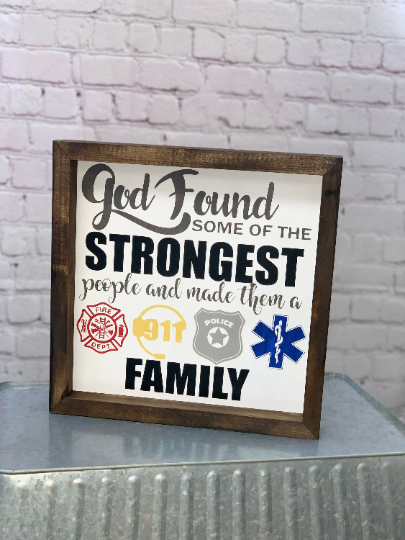 God Found Some Of The Strongest People And Made Them A Family | Thin Red Line | Thin Blue Line | Thin Yellow Line | Thin White Line