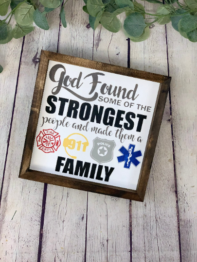 God Found Some Of The Strongest People And Made Them A Family | Thin Red Line | Thin Blue Line | Thin Yellow Line | Thin White Line