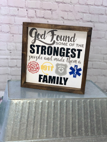 God Found Some Of The Strongest People And Made Them A Family | Thin Red Line | Thin Blue Line | Thin Yellow Line | Thin White Line