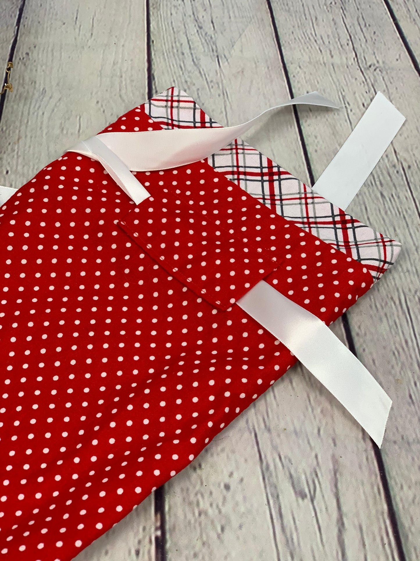 Wine Bottle Reusable Christmas Gift Bag | Small Reusable Gift Bag | Reusable wrapping | Fabric Gift Bag