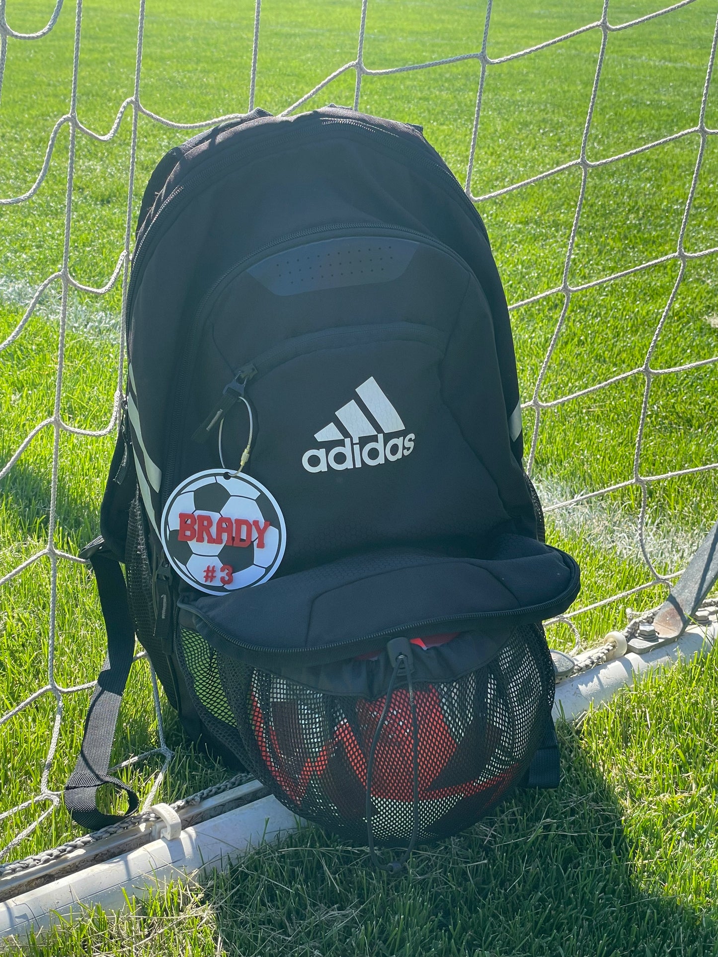 Personalized Soccer Bag Tag