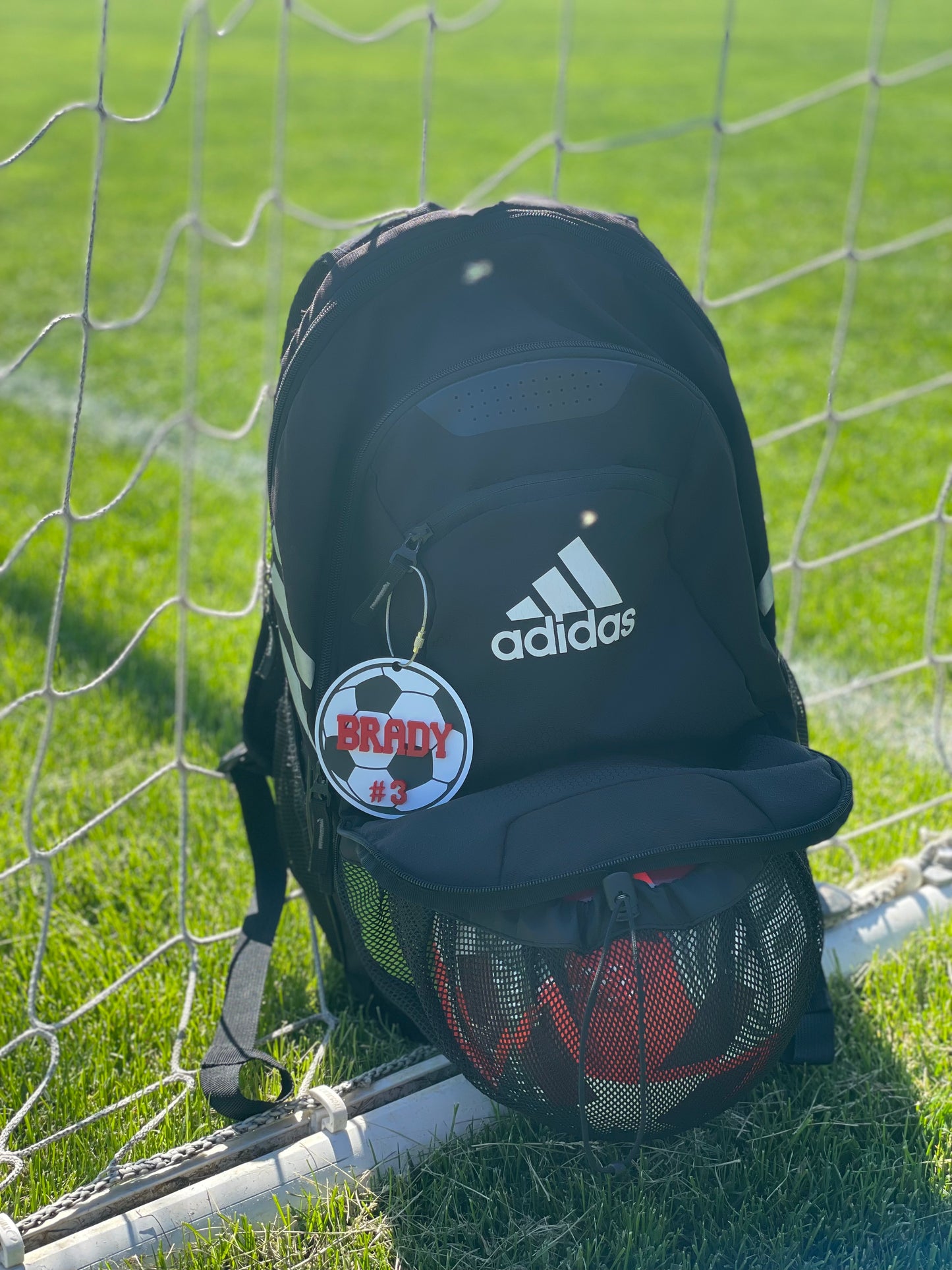 Personalized Soccer Bag Tag