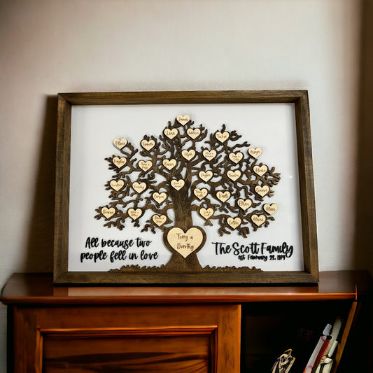 Family Tree | Family Tree of Life | Family History Tree | Anniversary Gift | Grandparent Gift