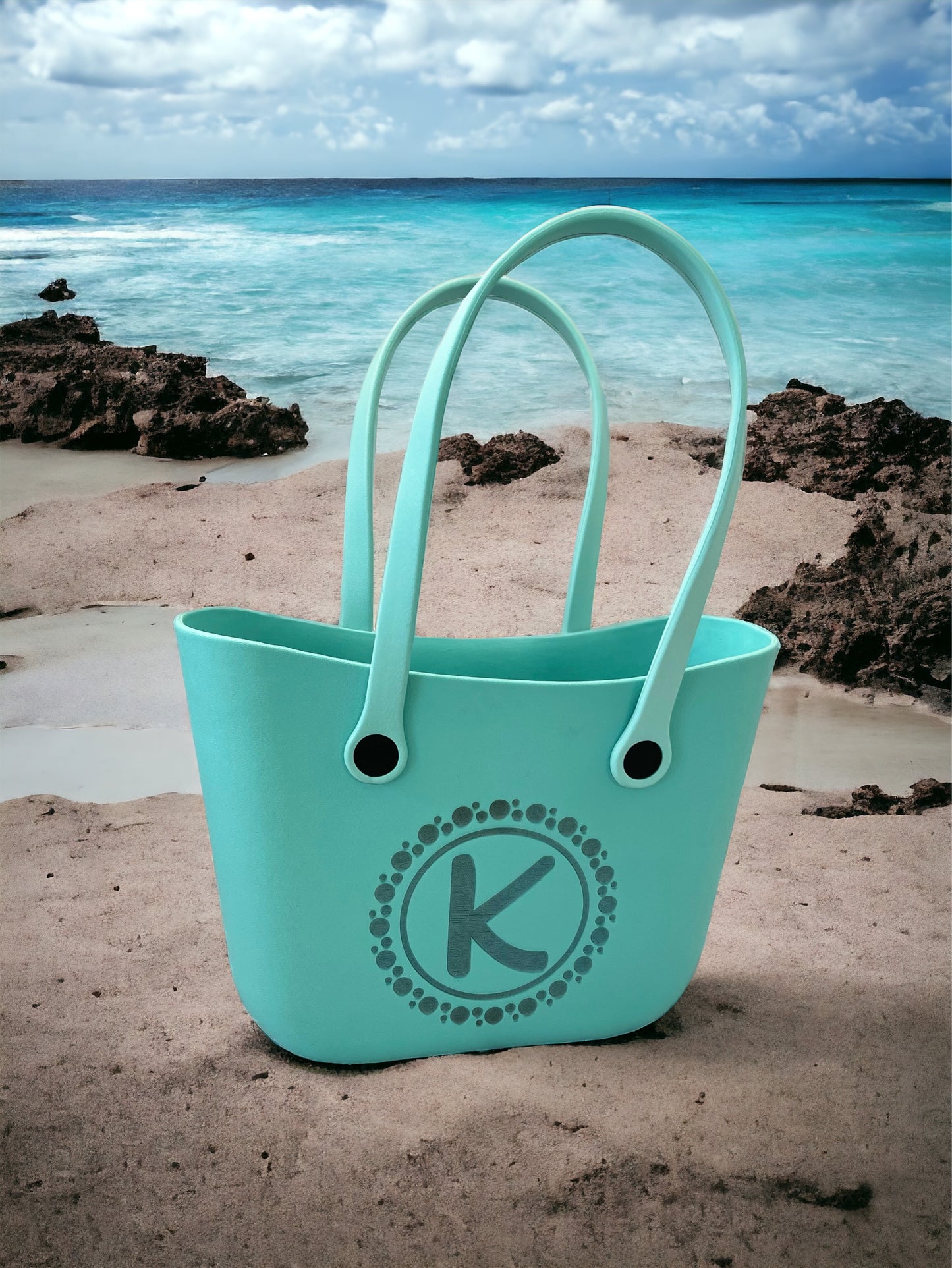 Personalized Monogram Tote Bag | Personalized Graduation Gift | Personalized Beach Bag | Personalized Tote Bag | Waterproof Tote Bag