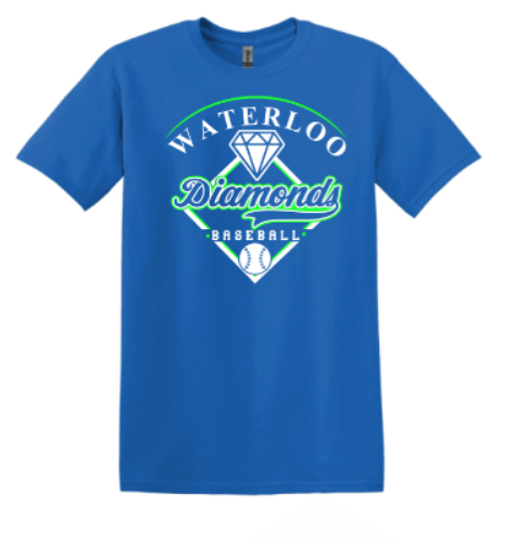 Waterloo Diamonds Baseball Apparel