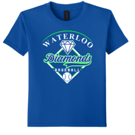 Waterloo Diamonds Baseball Apparel