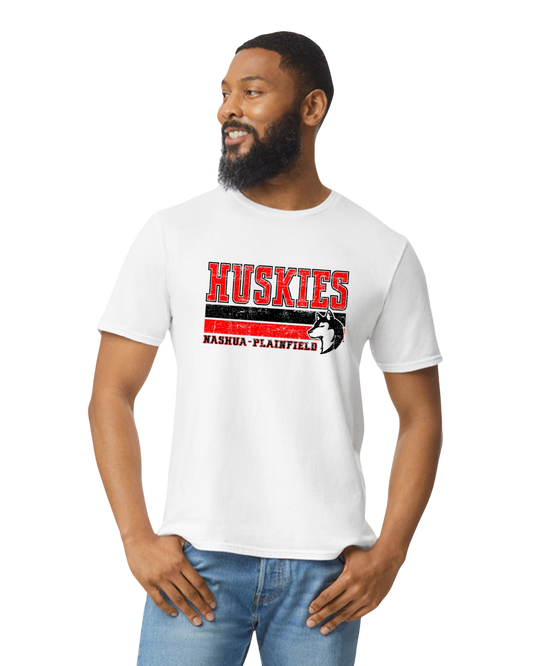 Nashua-Plainfield Huskies Striped Tee – Adult & Youth Sizes