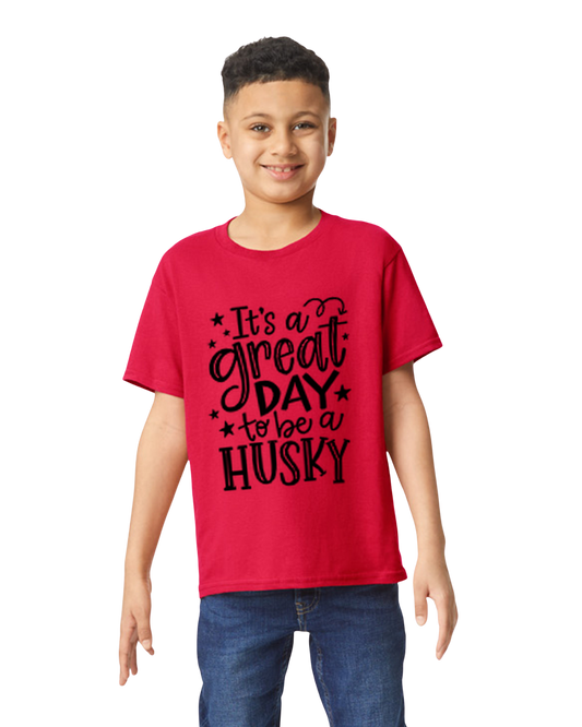 “It’s a Great Day to be a Husky” Youth Tee