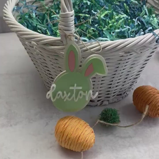 Personalized Easter Basket Tag | Easter Basket Name Tag | Easter Basket Stuffer | Personalized Easter Gift Tag | Custom Easter Tag