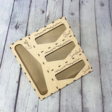 Wooden Baggie Organizer | Baggie Drawer Organizer | Storage Bag Organizer  | Kitchen Drawer Organizer | Sandwich Bag Organizer