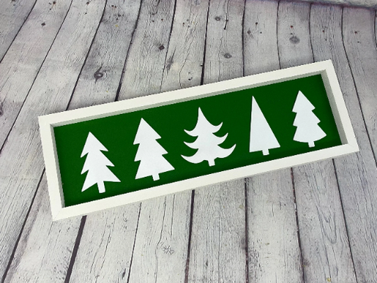 Christmas Tree Farmhouse Sign | Christmas Decor | Holiday Decor  | Modern Christmas Decor | 3D Christmas Sign