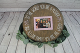 To The World You Are A Mother Rustic Circle Sign | Mother Sign | Mothers Day Gift | Mothers Day Sign