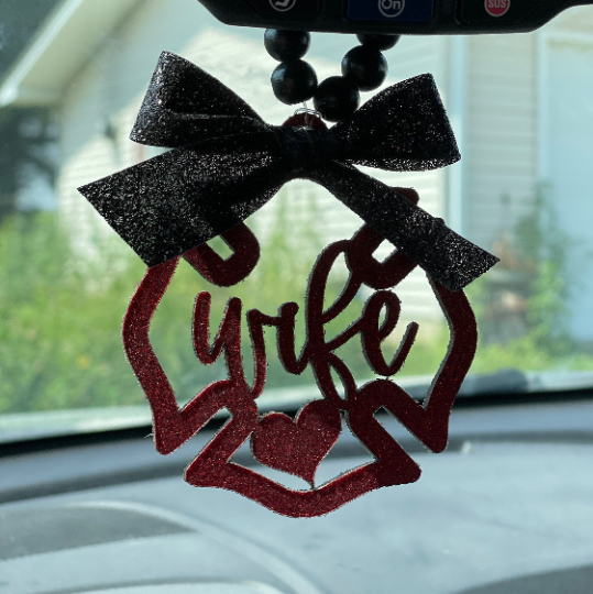 Rear view clearance mirror photo charms