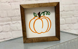 Pumpkin Farmhouse Mini Sign | Fall Decor | Pumpkin Decor | Farmhouse Signs