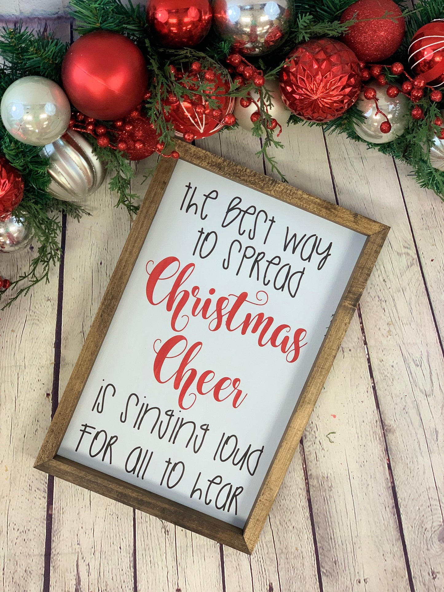 The Best Way to Spread Christmas Cheer | Elf Movie Quotes | Elf Signs | Christmas Decor | Christmas Signs
