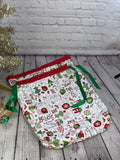 Large Reusable Christmas Gift Bag | Santa Bag | Reusable wrapping | Fabric Gift Bag