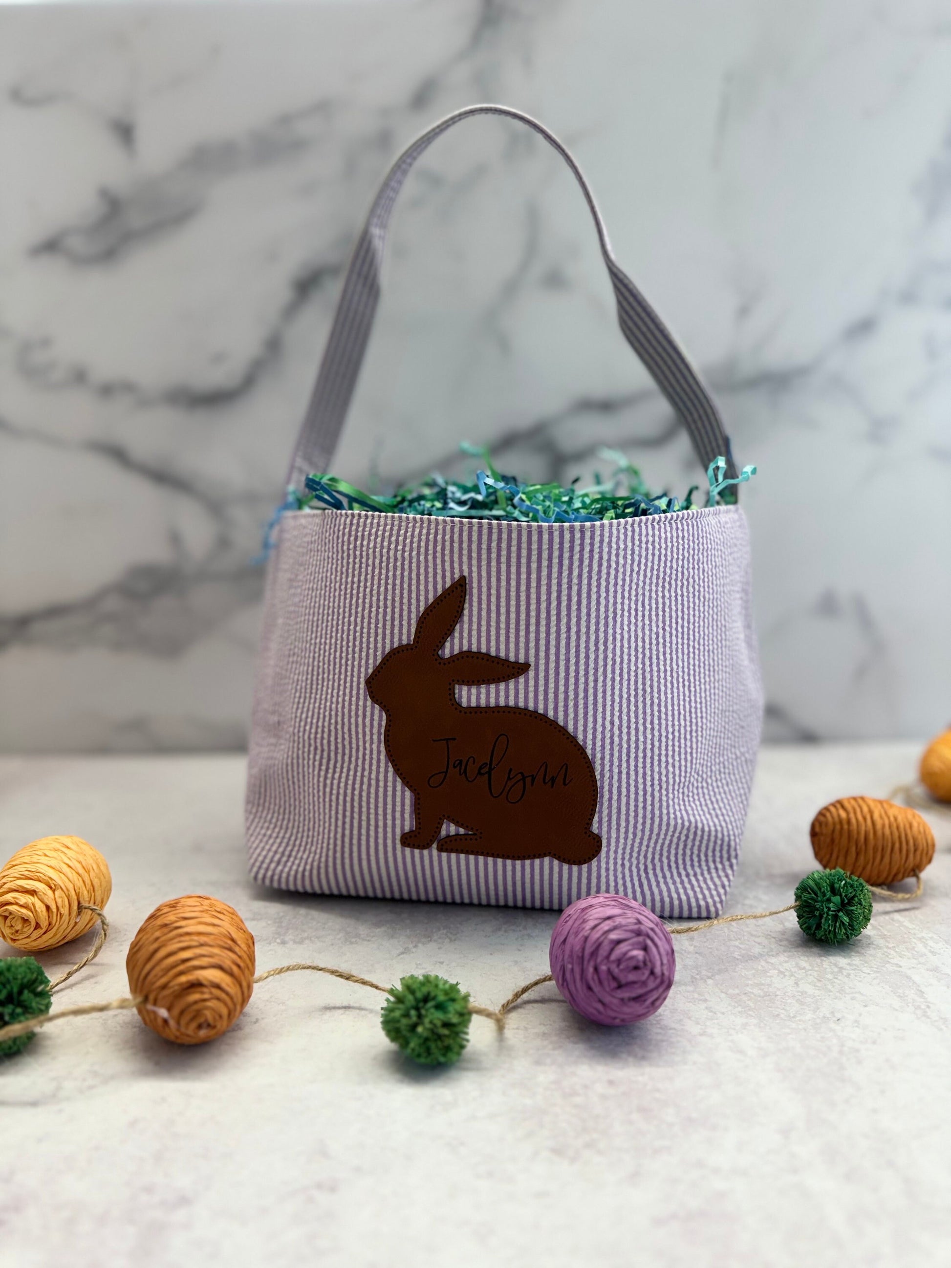 Personalized Easter Basket | Custom Easter Basket | Baby Easter Basket | Personalized Easter Egg Basket | Bunny Basket for Kids