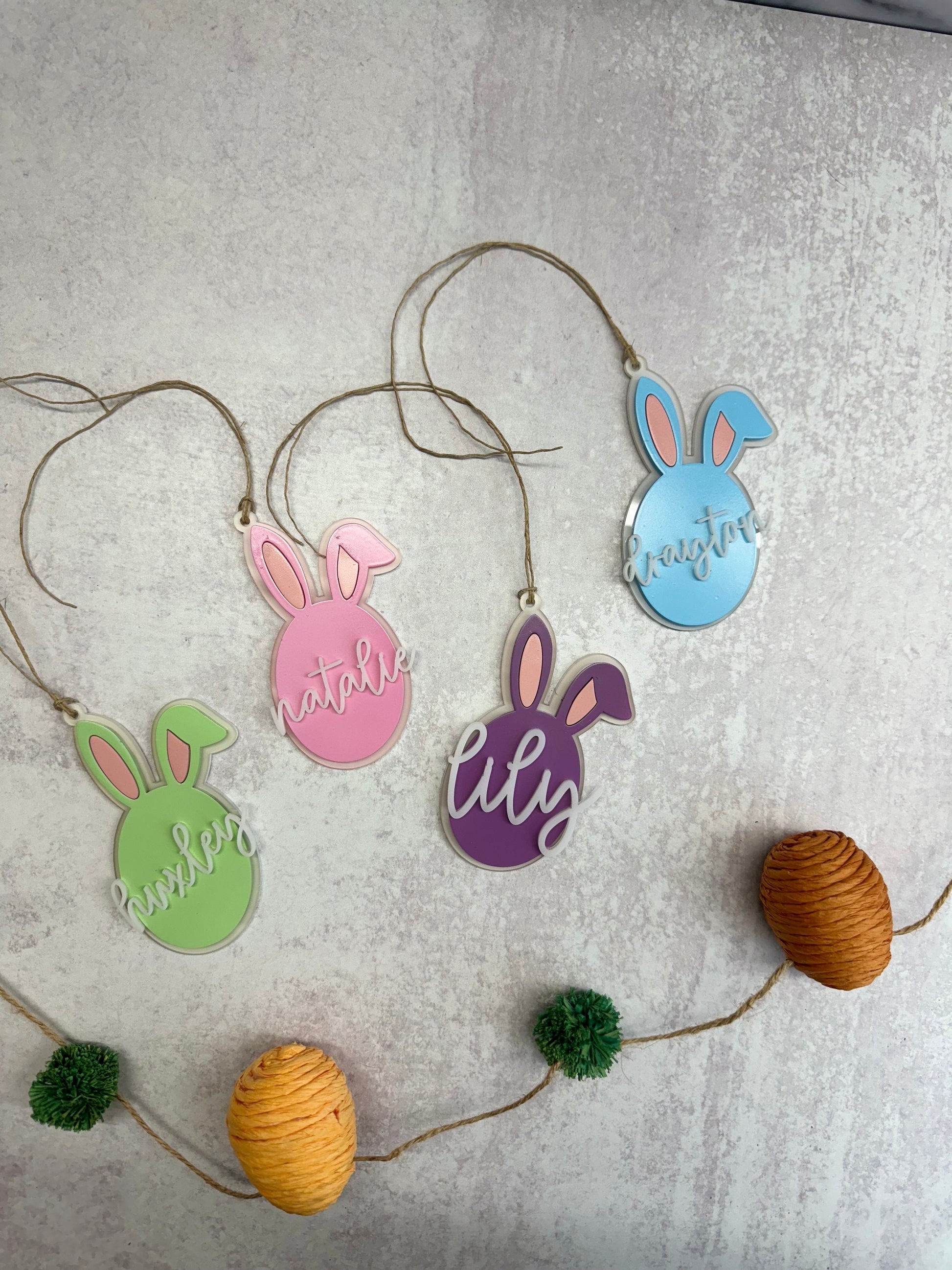 Personalized Easter Basket Tag | Easter Basket Name Tag | Easter Basket Stuffer | Personalized Easter Gift Tag | Custom Easter Tag