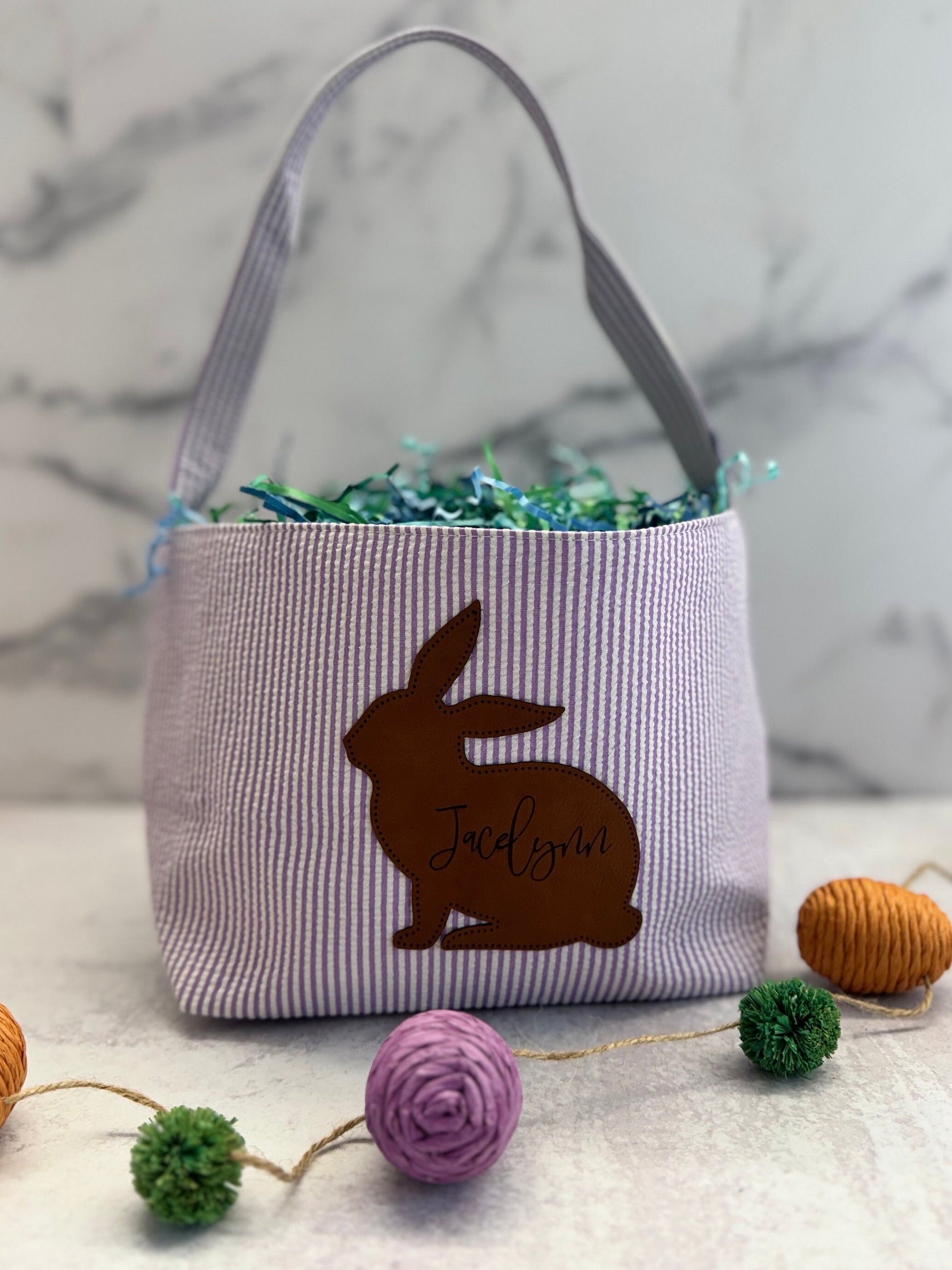 Personalized Easter Basket | Custom Easter Basket | Baby Easter Basket | Personalized Easter Egg Basket | Bunny Basket for Kids