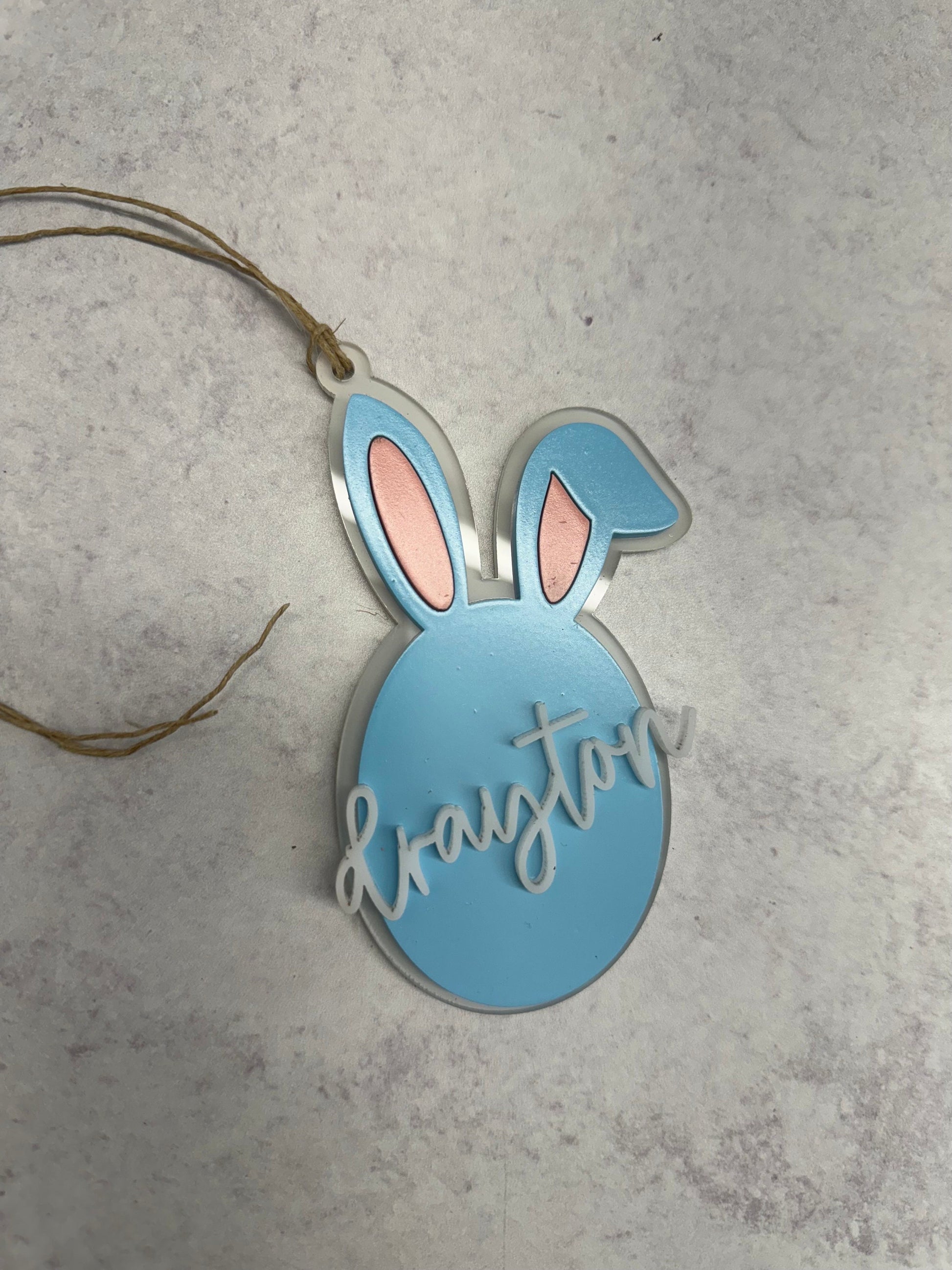 Personalized Easter Basket Tag | Easter Basket Name Tag | Easter Basket Stuffer | Personalized Easter Gift Tag | Custom Easter Tag