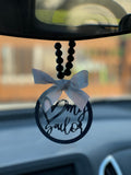 Love My Sailor Car Mirror Charm | Car Charm | Rear View Mirror Charm | Sailor Wife Gift | Military Wife Gift | Sailor Girlfriend Gift