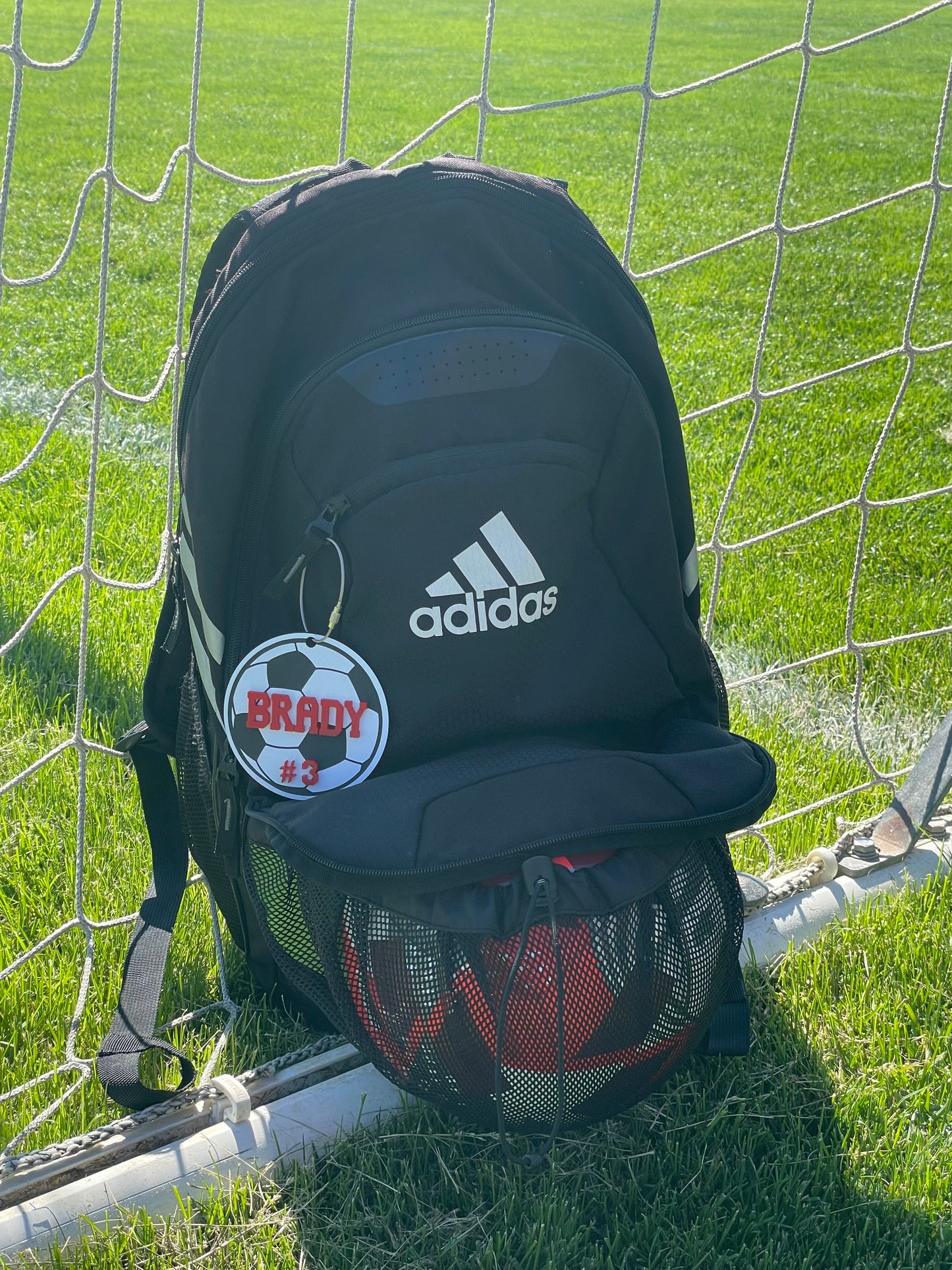 Personalized Soccer Bag Tag